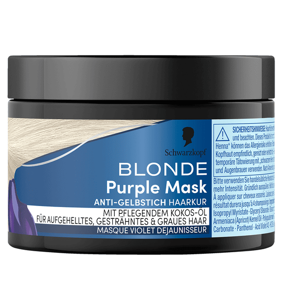 Purple Mask Anti-Gelbstich Effekt