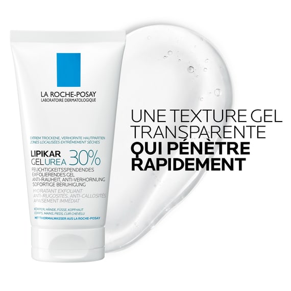 Gel exfoliant hydratant Urea 30%