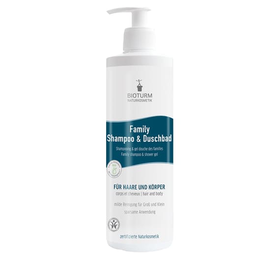 Shampooing & gel douche familial