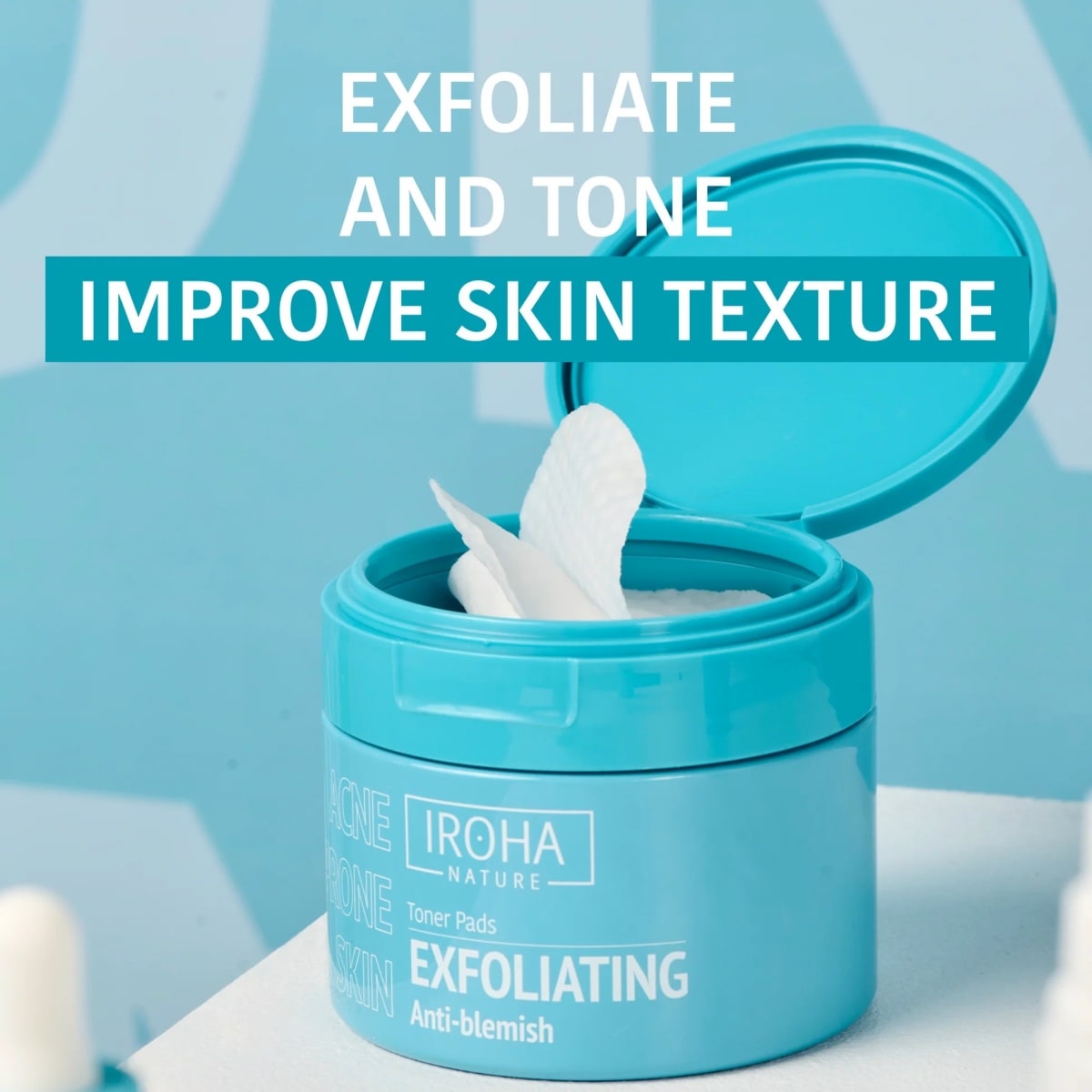 Exfoliating Anti-Blemish Toner Pads - 50 Pads