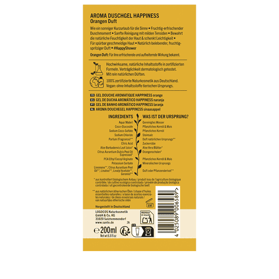 Gel douche Aroma Happiness