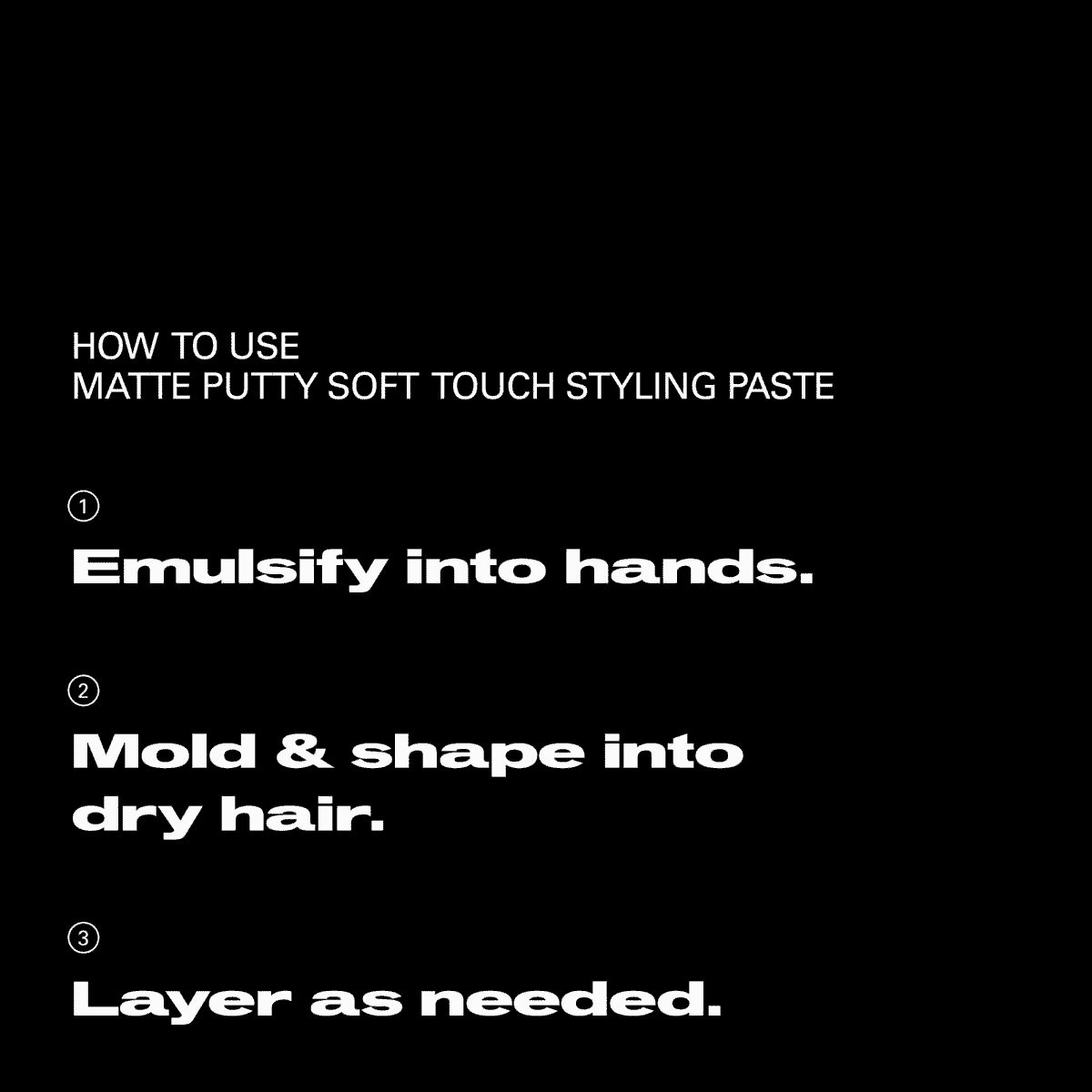 Soft Touch Styling Paste