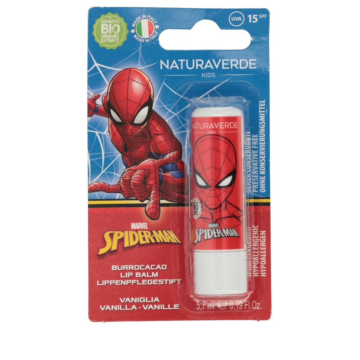 Baume à Lèvres Spiderman