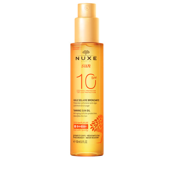 SPF10 Huile Bronzante Faible Protection