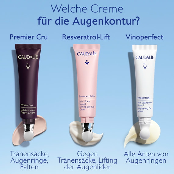 Aufhellende Augenpflege