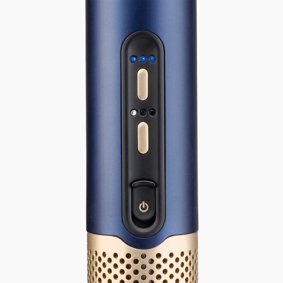 Brosse Soufflante Air Wand bleu/or AS6550CHE