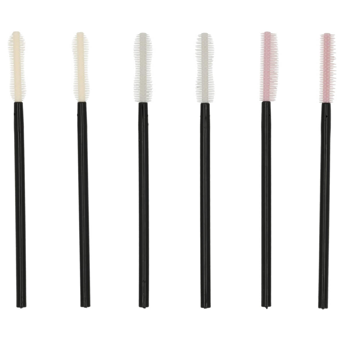 Mascara-Bürstchen-Set, 6 Stk