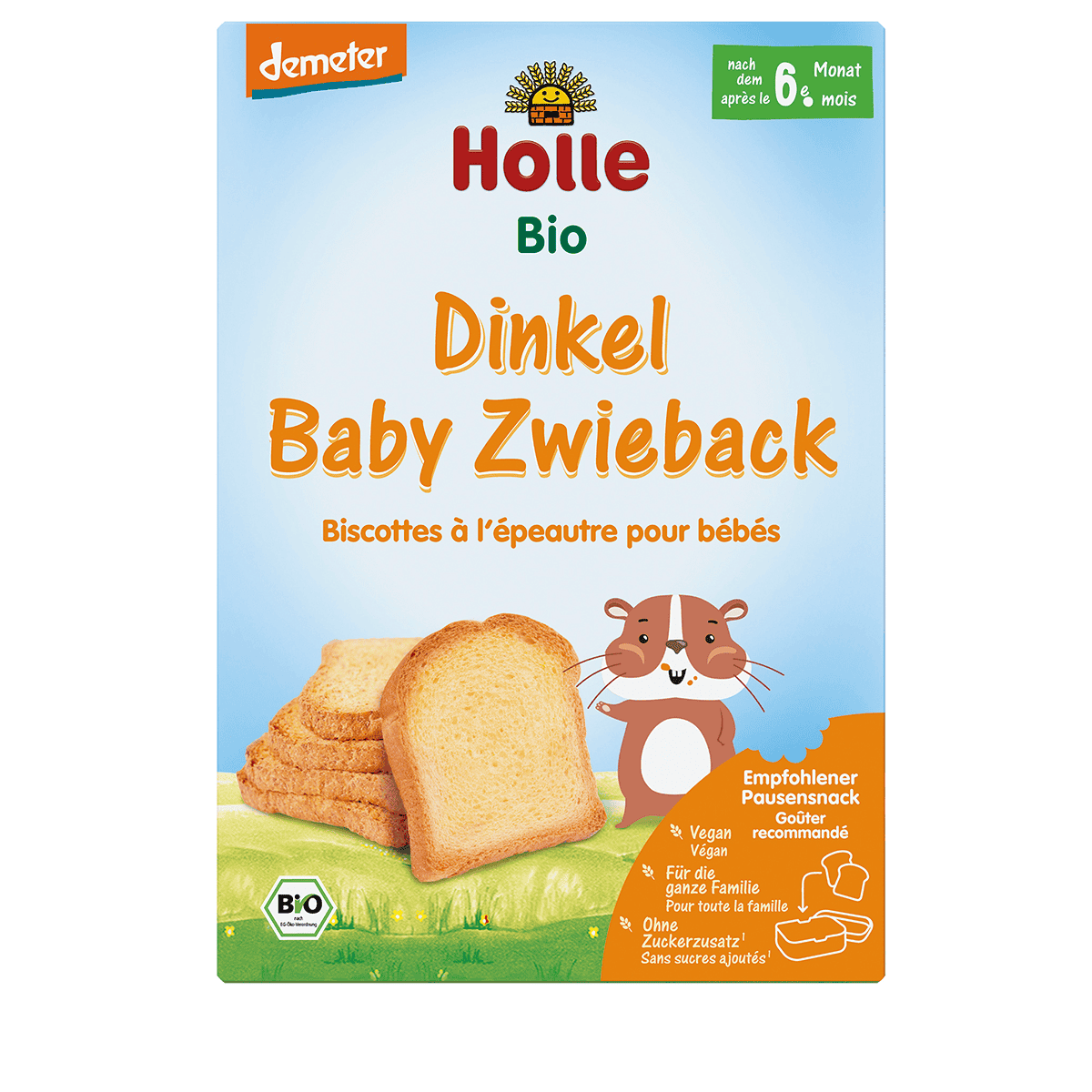 Bio-Babyzwieback Dinkel