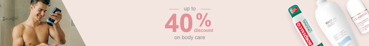 Beauty Weeks: up to -40% off body care products