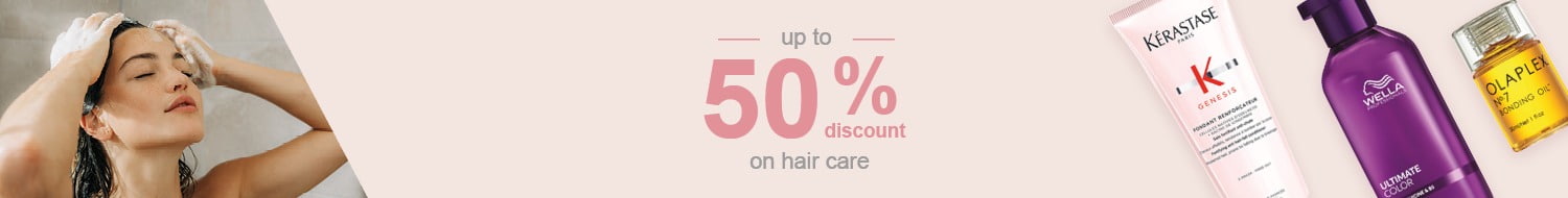 Beauty Weeks: up to -50% off hair care products