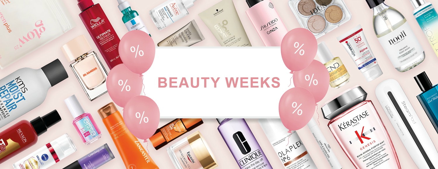 Beauty Weeks: unschlagbare Rabatte auf Top Beautymarken bei haar-shop.ch