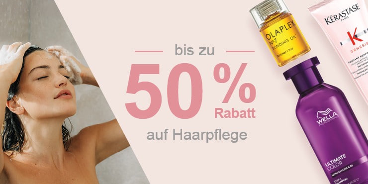 Beauty Weeks: Bis zu -50% auf Haarpflege Produkte