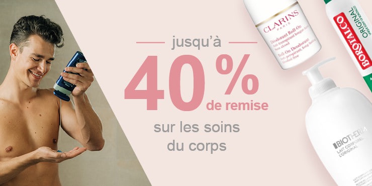 Beauty Weeks : jusqu\'à -40 % sur les produits de soins du corps
