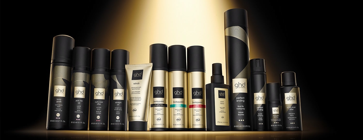 découvrir les produits de styling ghd