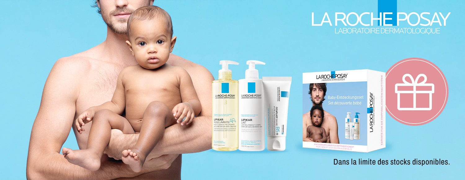 Decouvrir les soins La Roche Posay pour bebes et enfants
